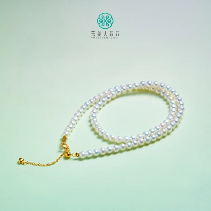 菲菲珠宝好^S925珍珠项链约4-5mm-多样性发一