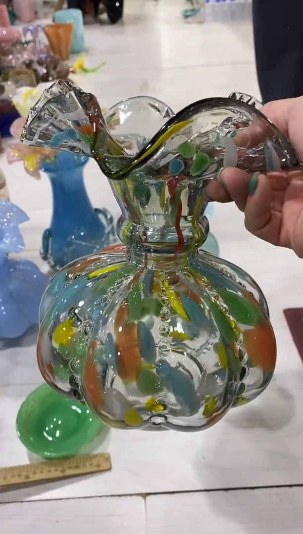 慕忆家手作琉璃花瓶