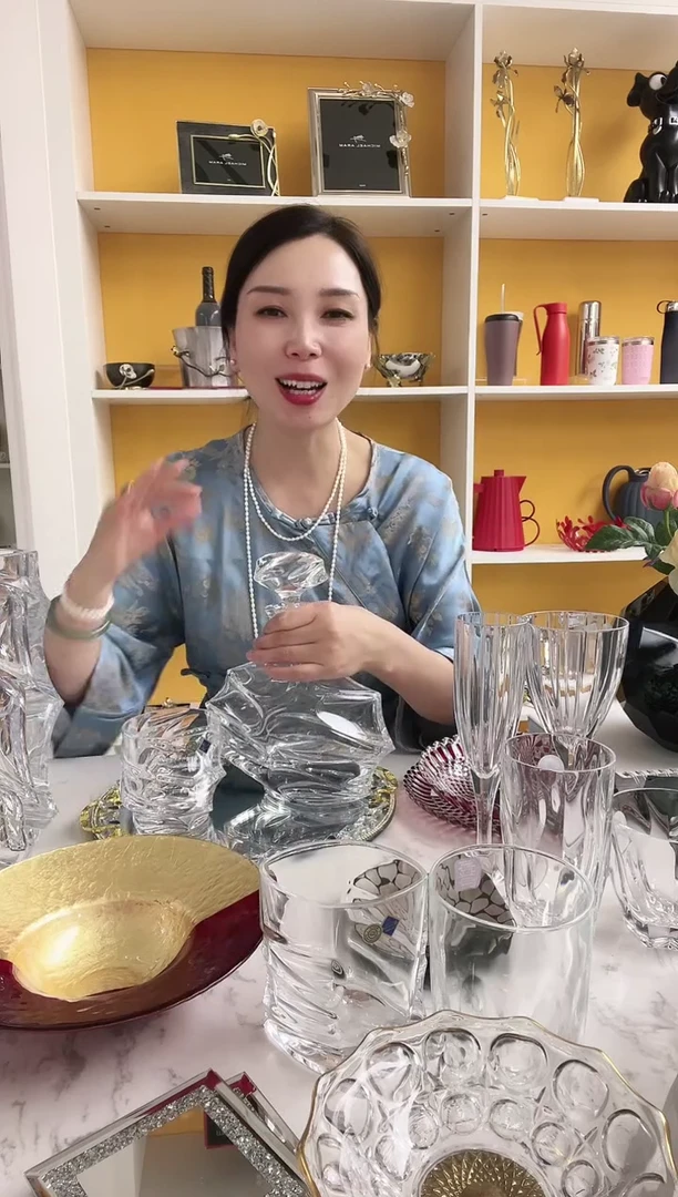 孤品福利 捷克水晶卡丽索酒樽