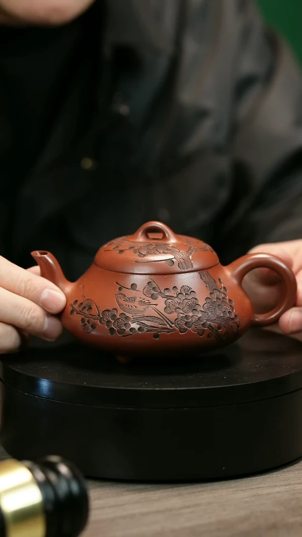 茶壶紫砂**H2208李小琴山景汉堂石瓢