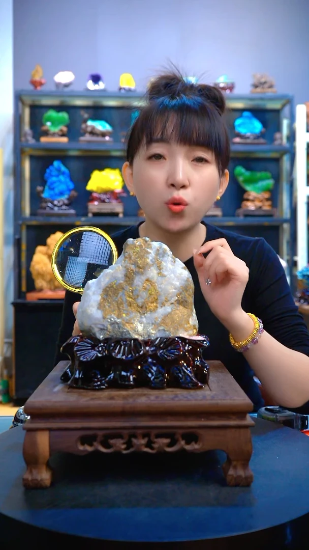 石材精品矿物晶体摆件