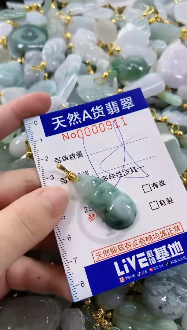 颈饰未镶嵌翡翠天然A货翡翠