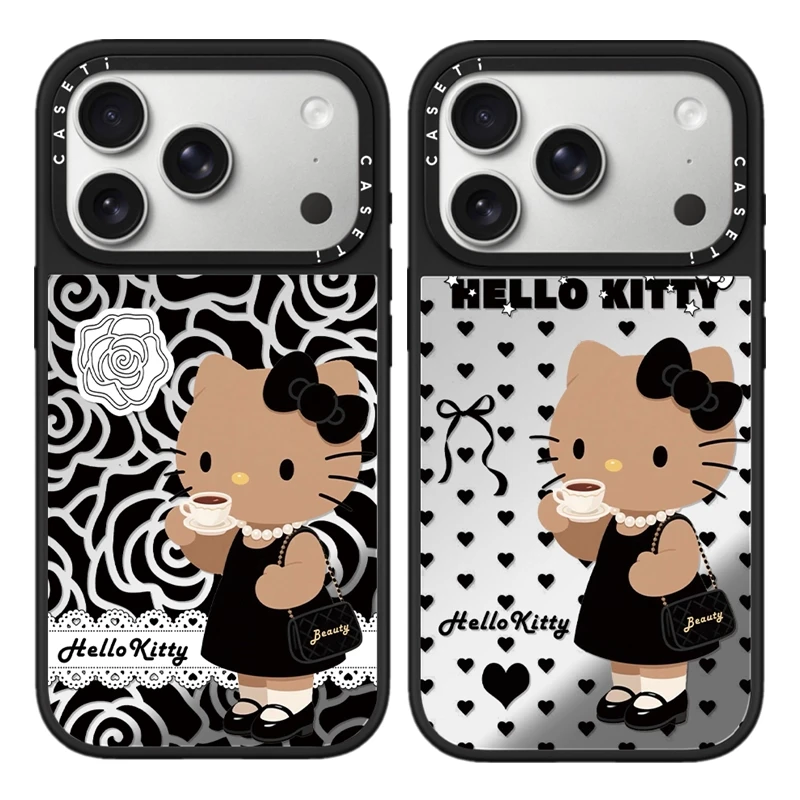 CASE爱心小香风Kitty猫苹果手机壳iphone11 12 13 14 15 16 17pro