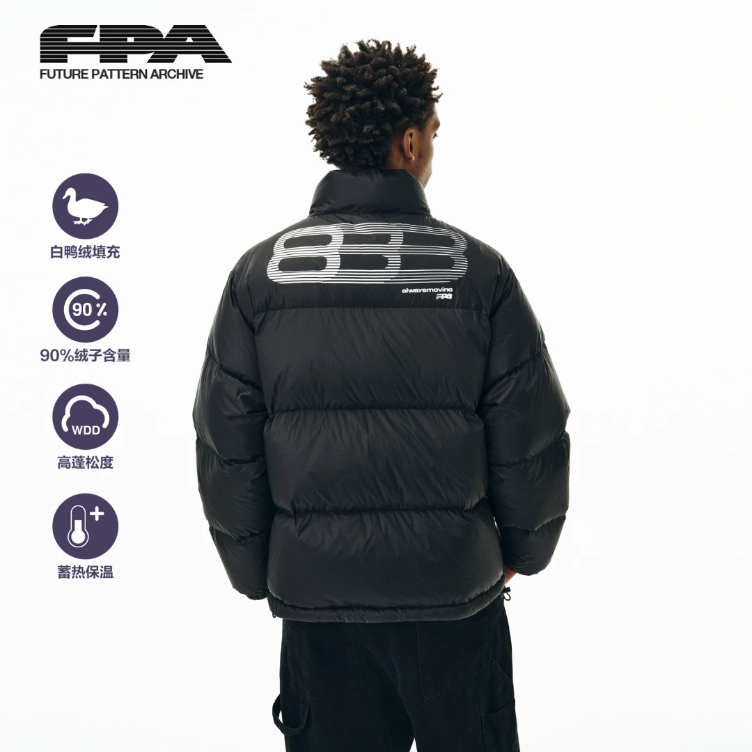 FPA幻影8短款立领羽绒服冬季加厚保暖宽松男士轻薄运动外套