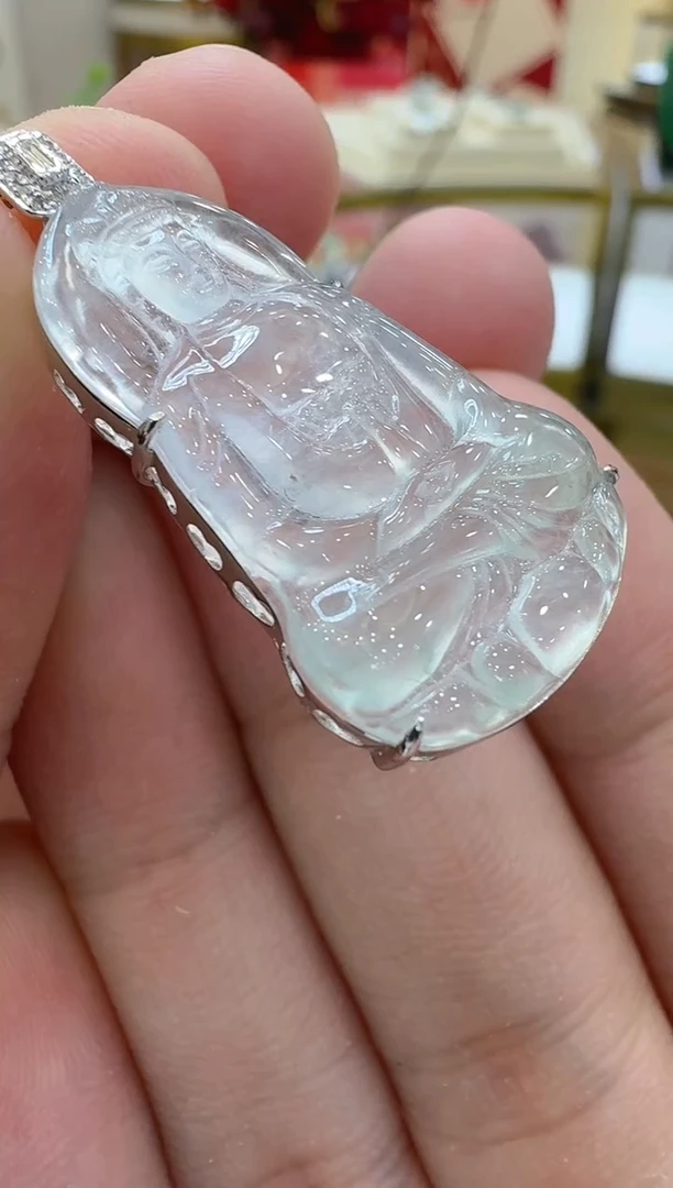 【闪购商品】翡翠吊坠(不含链)18K金镶嵌多样性团购发一件