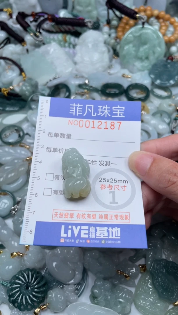 颈饰未镶嵌翡翠12187