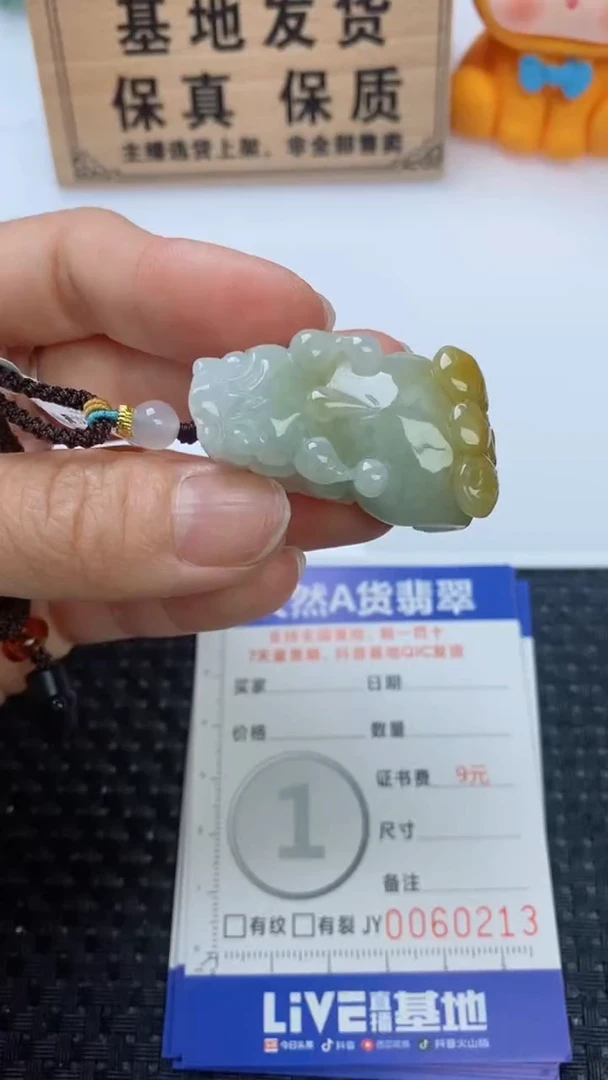 翡翠未镶嵌颈饰