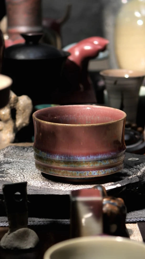 微瑕12号全手工钧窑器丨钧窑图录出品