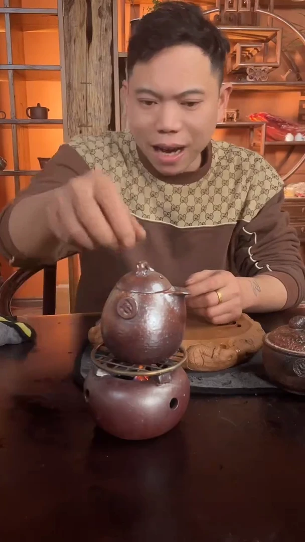 【闪购商品】紫砂全手工龙蛋宝瓶