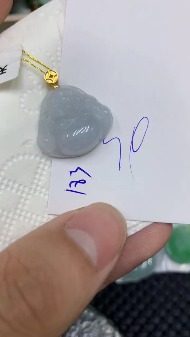 颈饰未镶嵌翡翠缅甸A货翡翠