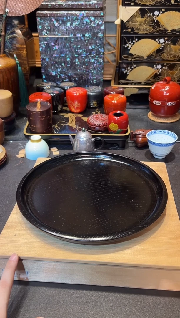 茶盘 （作家器） 大漆漆器大漆漆器