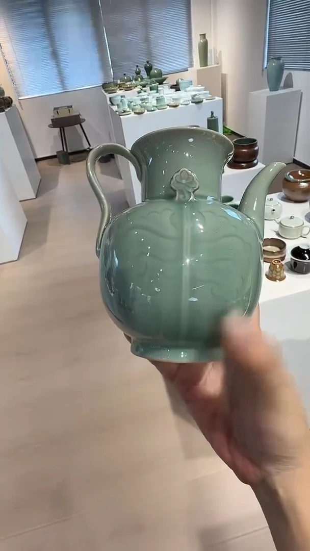 青瓷手工茶器包邮