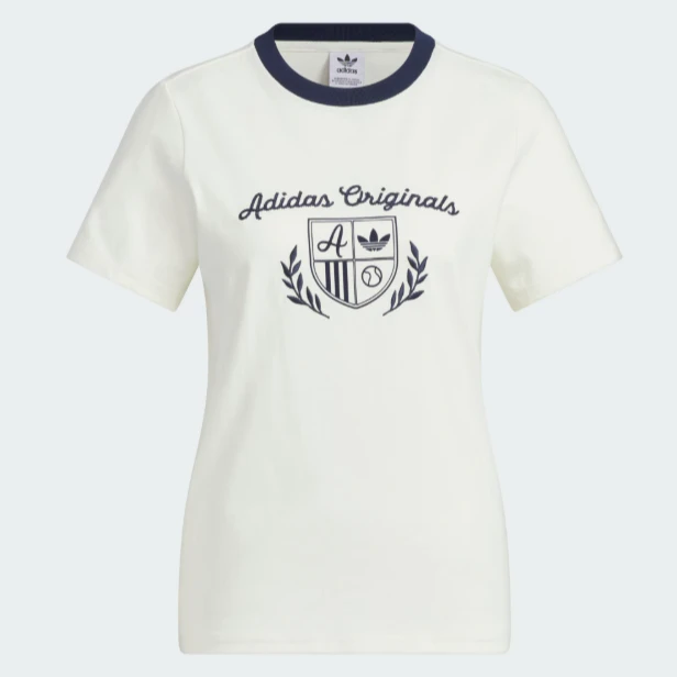 Adidas阿迪达斯新款休闲舒适简约经典运动短袖 JM8009欧若风时尚