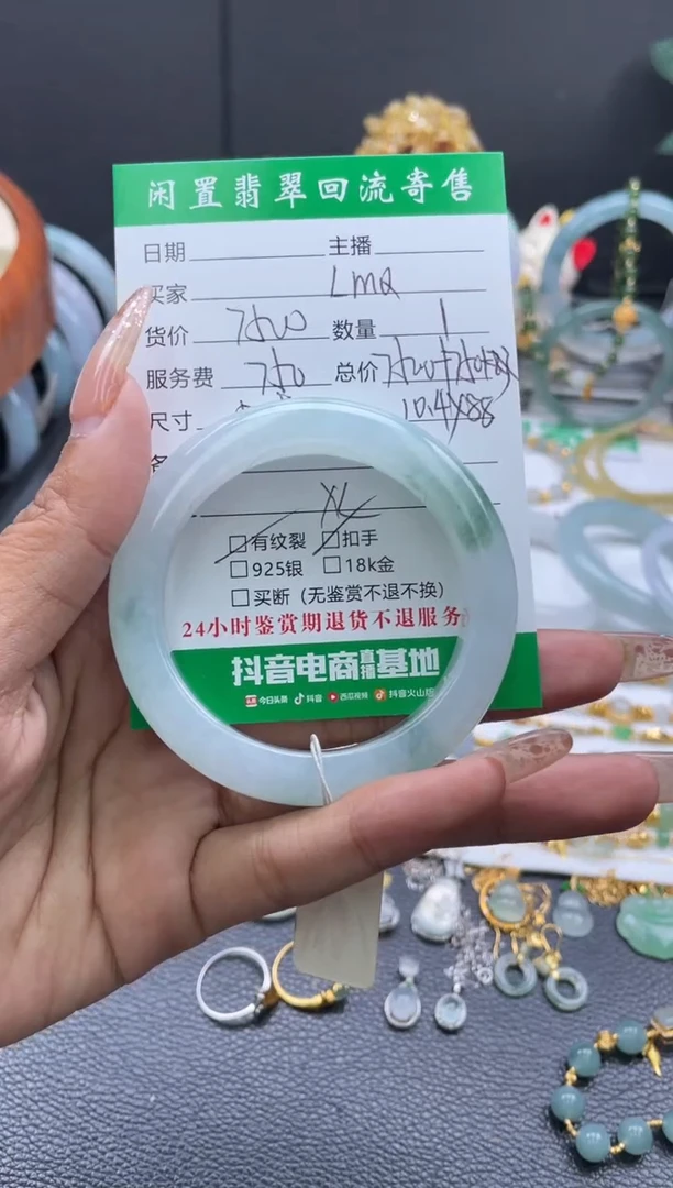 未镶嵌手镯翡翠L*Q手镯