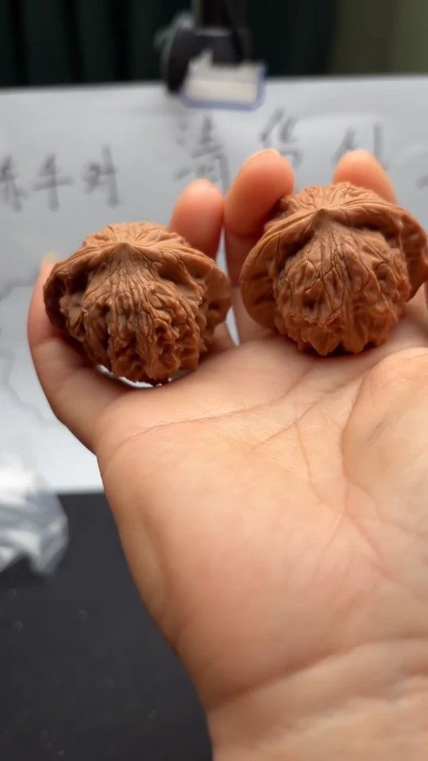 把件文玩核桃47北京官帽