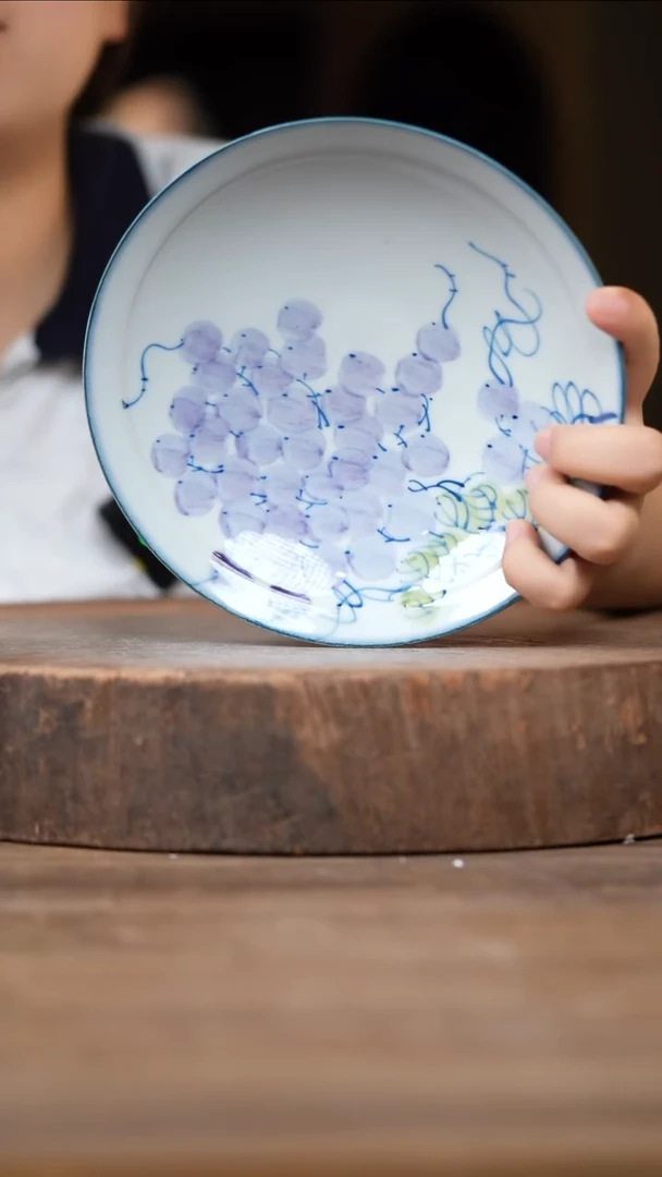 瓷片景德镇高温釉下彩（食品级）