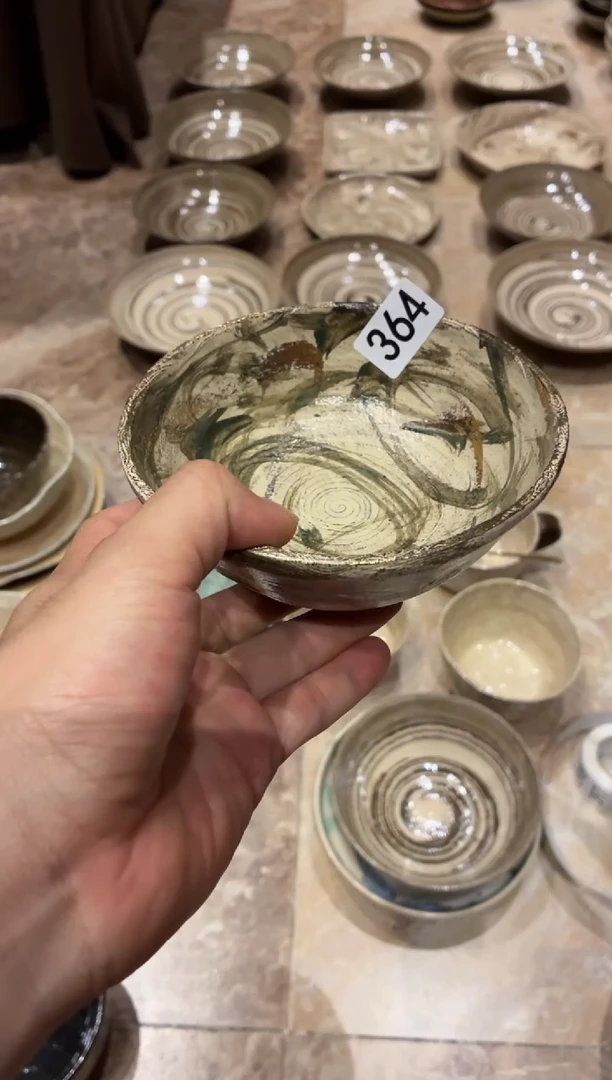 瓷片Y*y364辛弃疾饭碗1个