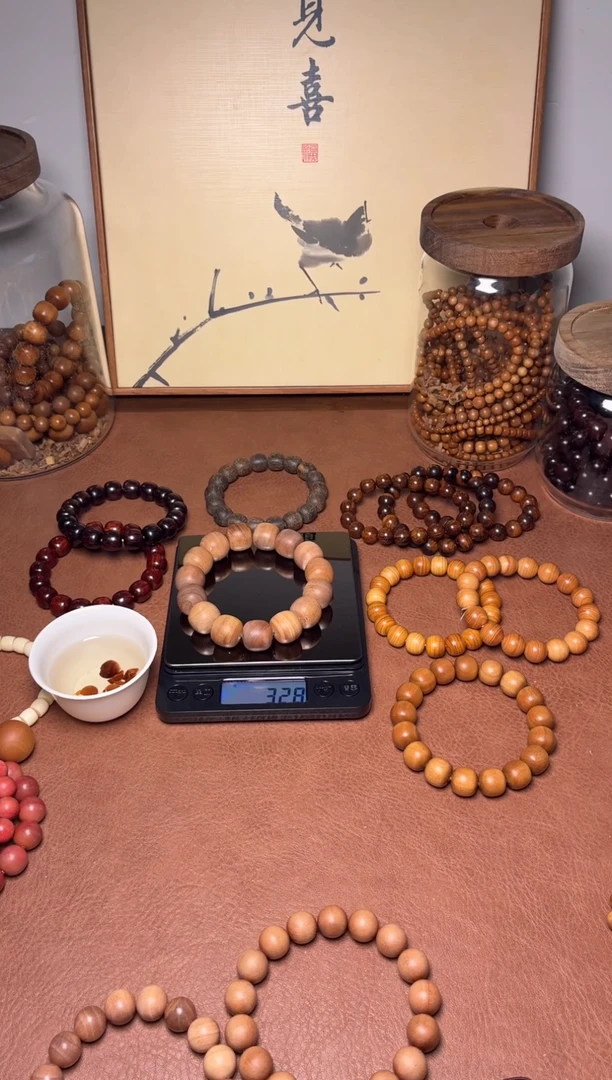 檀香木手串/手链老型14*15老山檀香