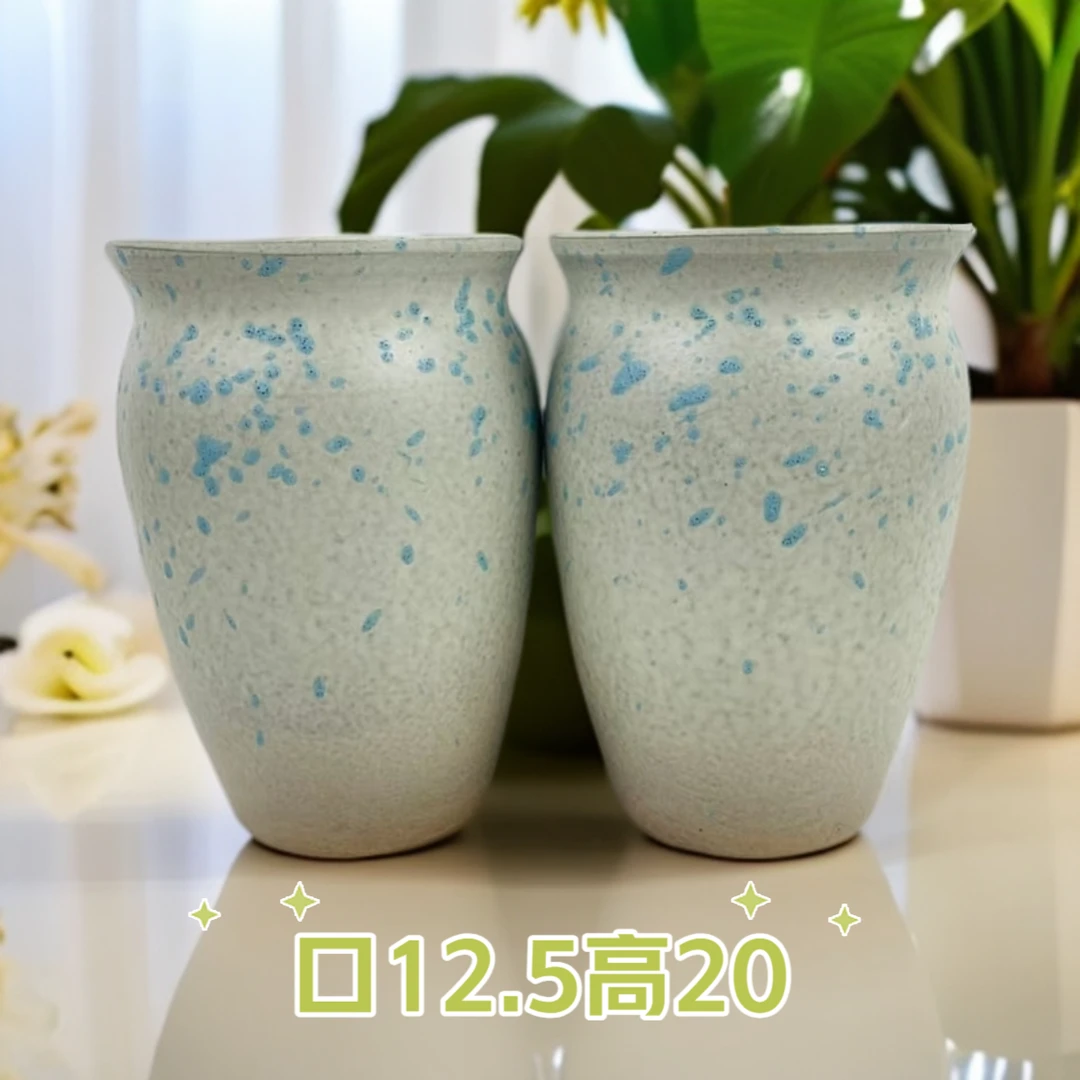 2028泡泡釉大肚子老桩法师九尾狐飘枝单头多肉植物花盆粗陶绿植