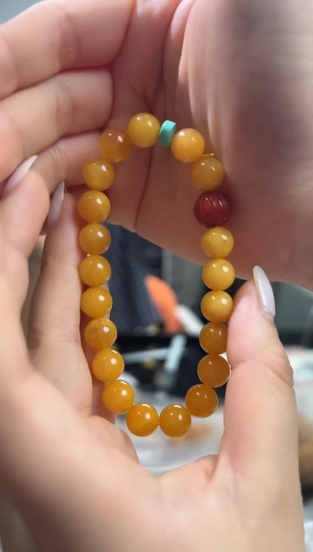 裸石琥珀未镶嵌琥珀蜜蜡手串多样性发一条