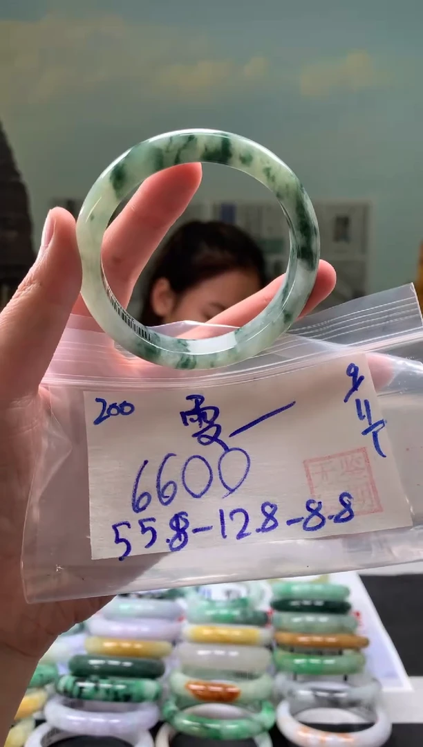 未镶嵌手镯翡翠雯*呐翡翠手镯 下单联系小耳机#200