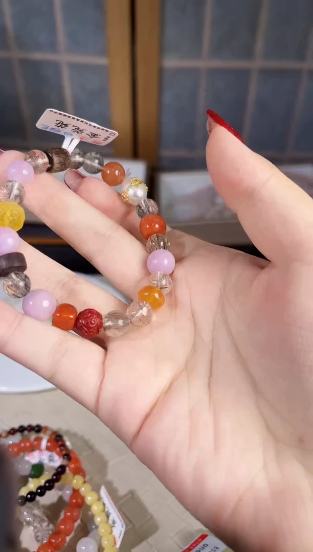 水晶手链未镶嵌多样性发货其一孤品默认微瑕