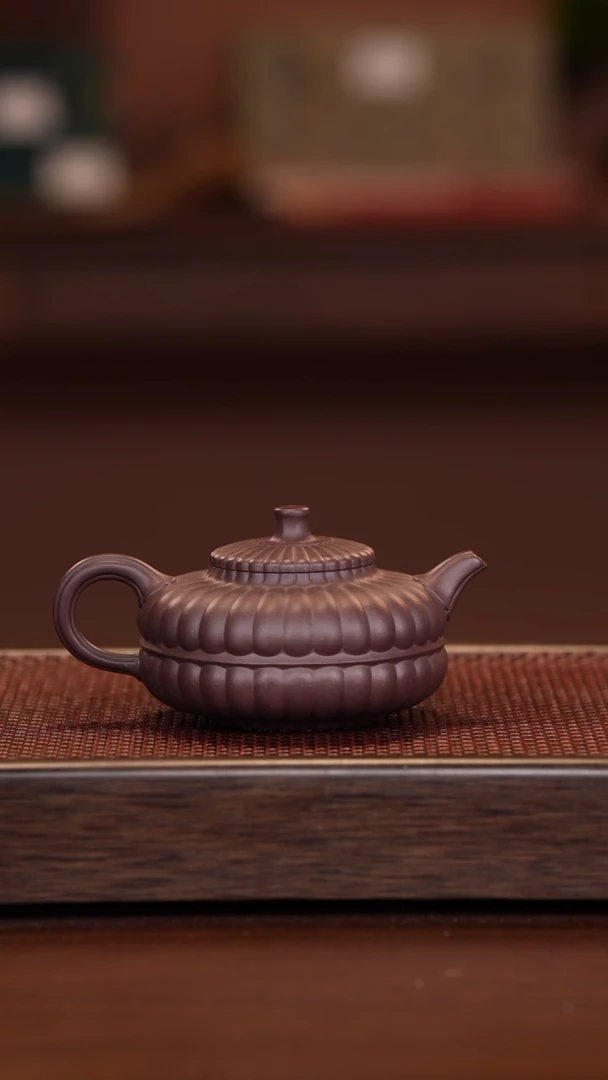 茶壶紫砂晚**风徐壶记精品紫砂壶