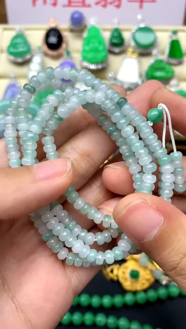 未镶嵌手串翡翠114-中国好珍宝