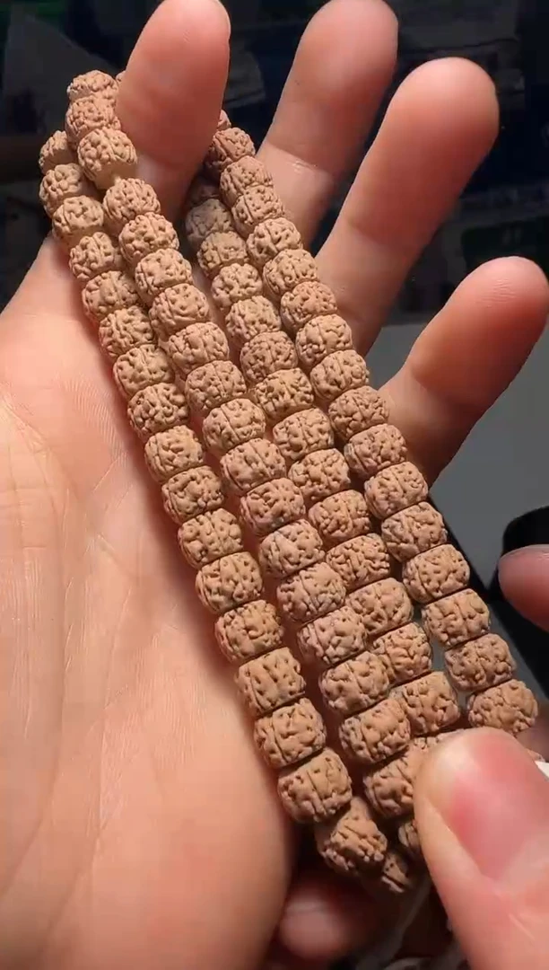 手串金刚菩提超头龙切黄点龙手持-9mm