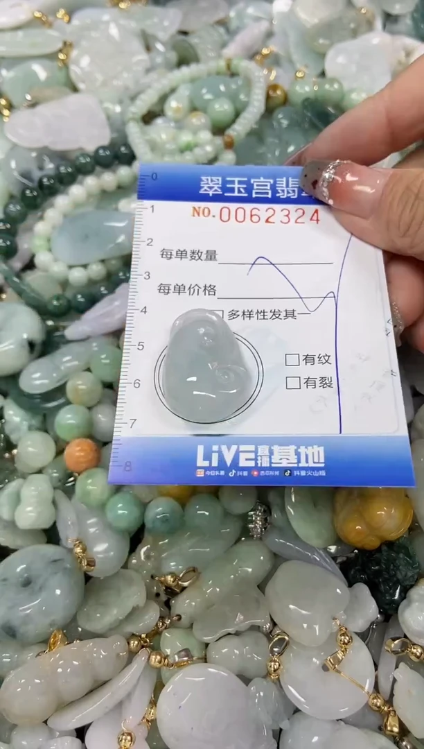 【闪购商品】翡翠颈饰未镶嵌闪购商品0062324