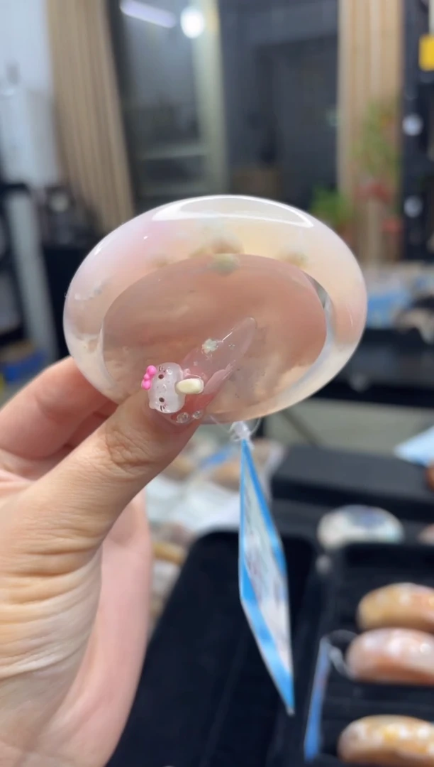 未镶嵌手镯石英质玉51(54圈赠送镯心)