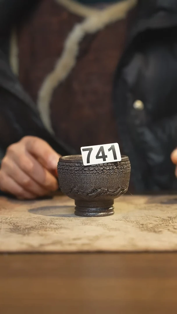 陶瓷茶器茶具主人杯741微瑕