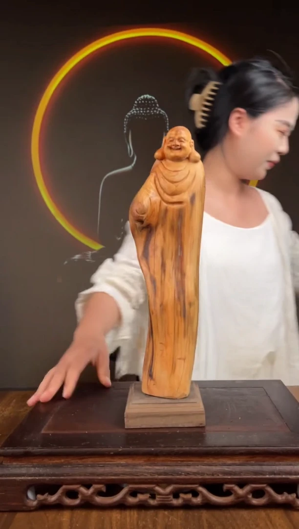 柏木（崖柏）手工摆件,先抢先得! 编号:4