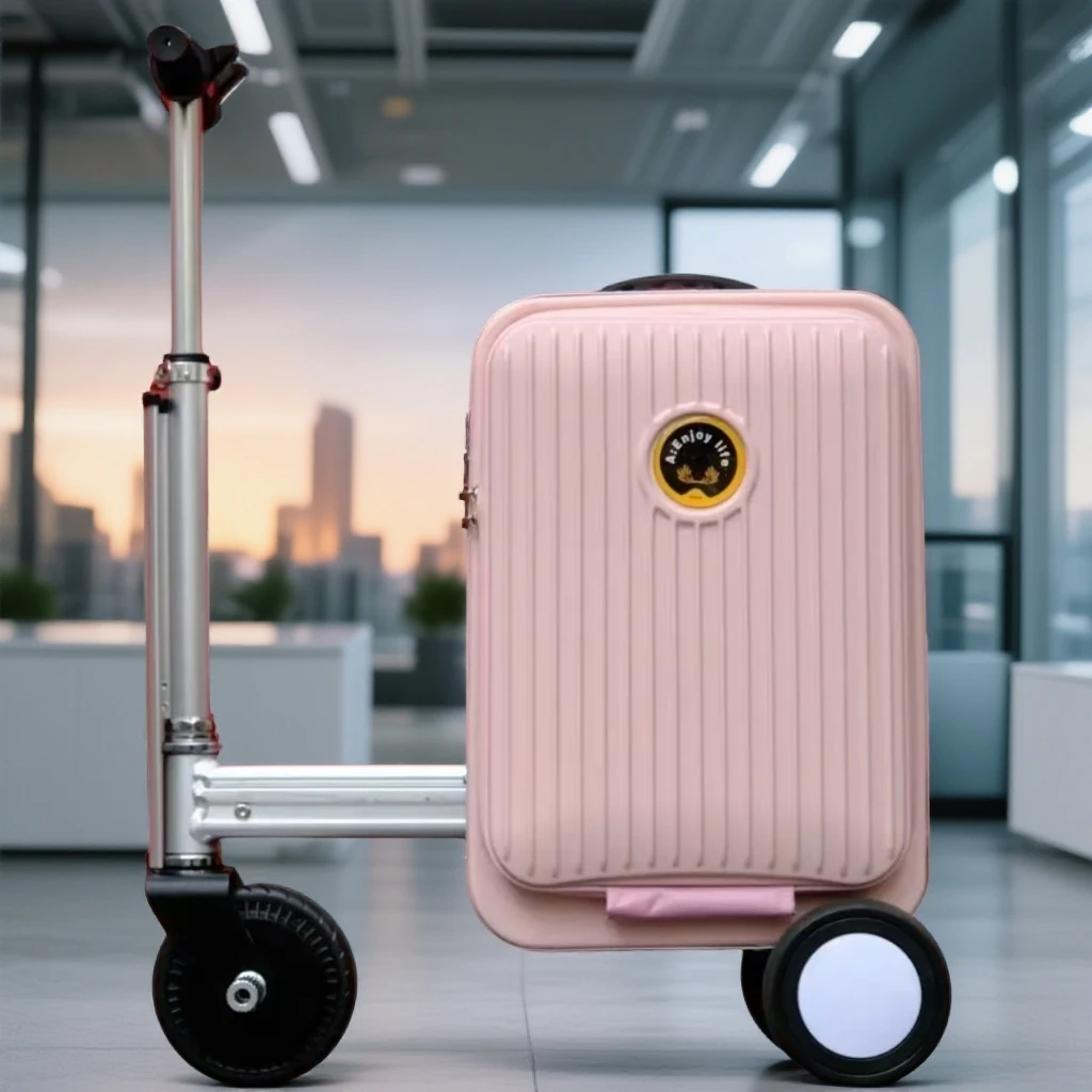 电动行李箱20寸登机箱大容量拉杆箱可骑行智能男女款旅行箱密码箱