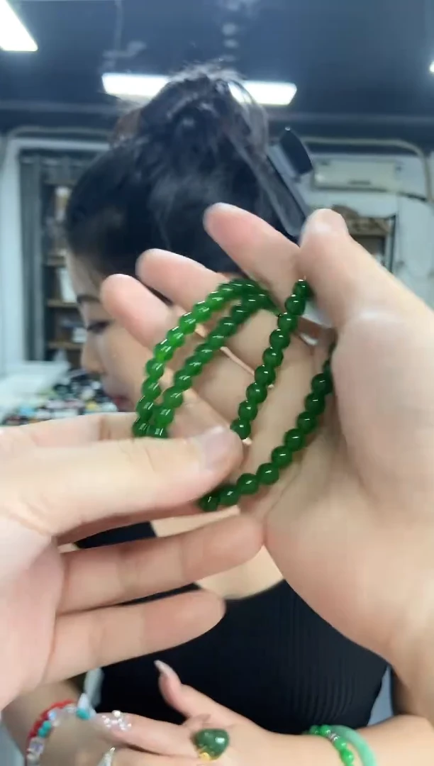 手链未镶嵌和田玉（碧玉）闪购链接多样性发其一颜色微差