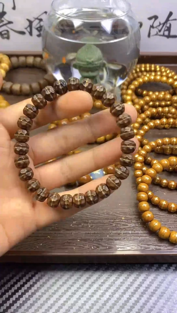 紫金鼠手串紫金鼠一线天雕刻10