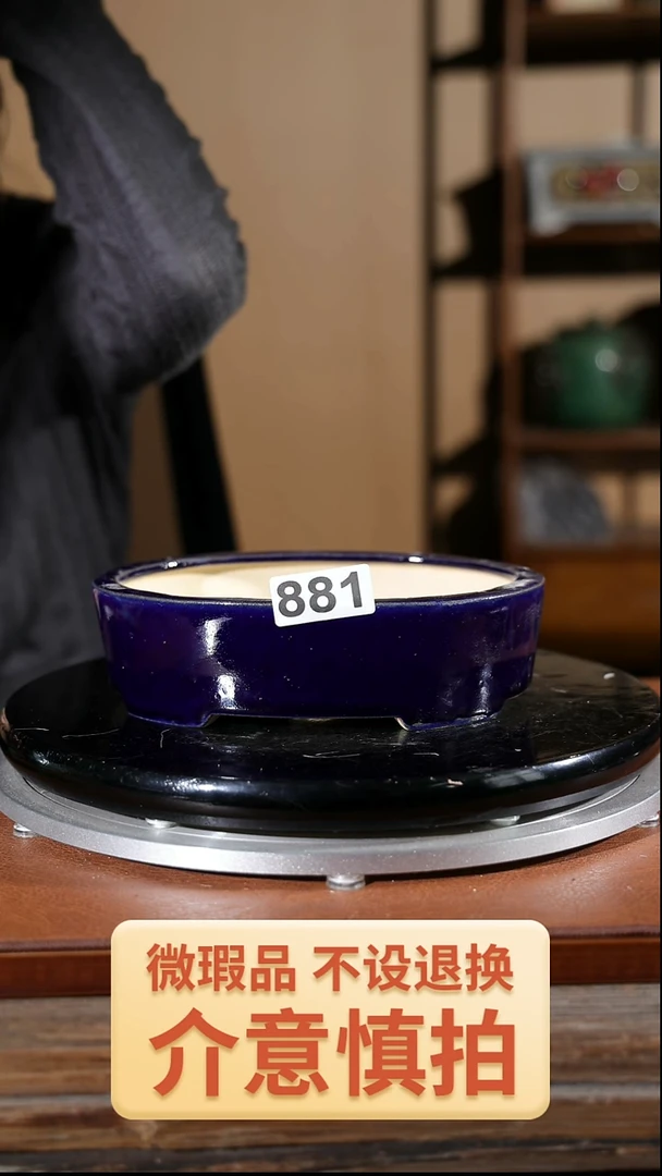 【闪购商品】红陶瑕盆881