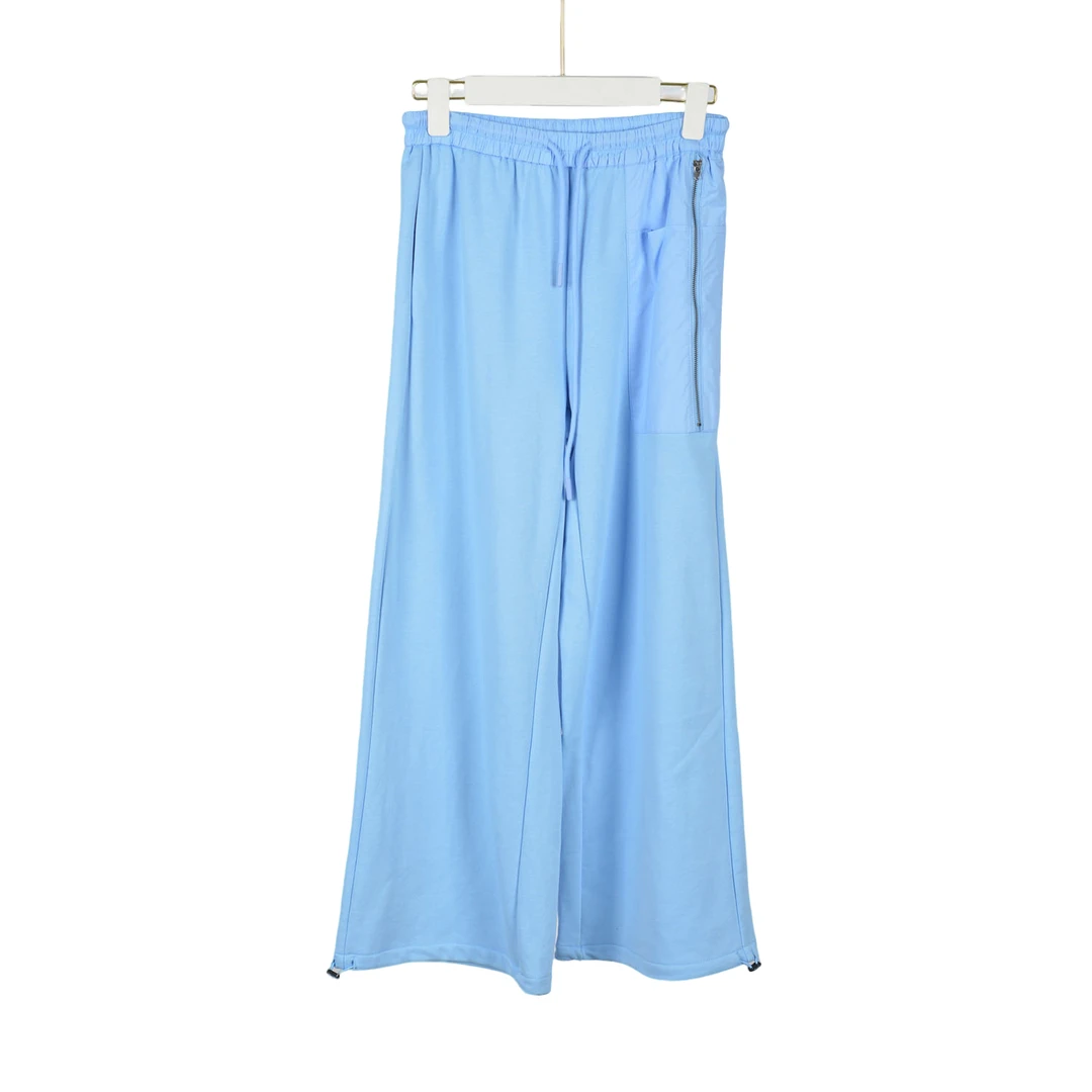 GPB1【专柜捡漏】高档休闲女装EWC-裤子4129-浅蓝