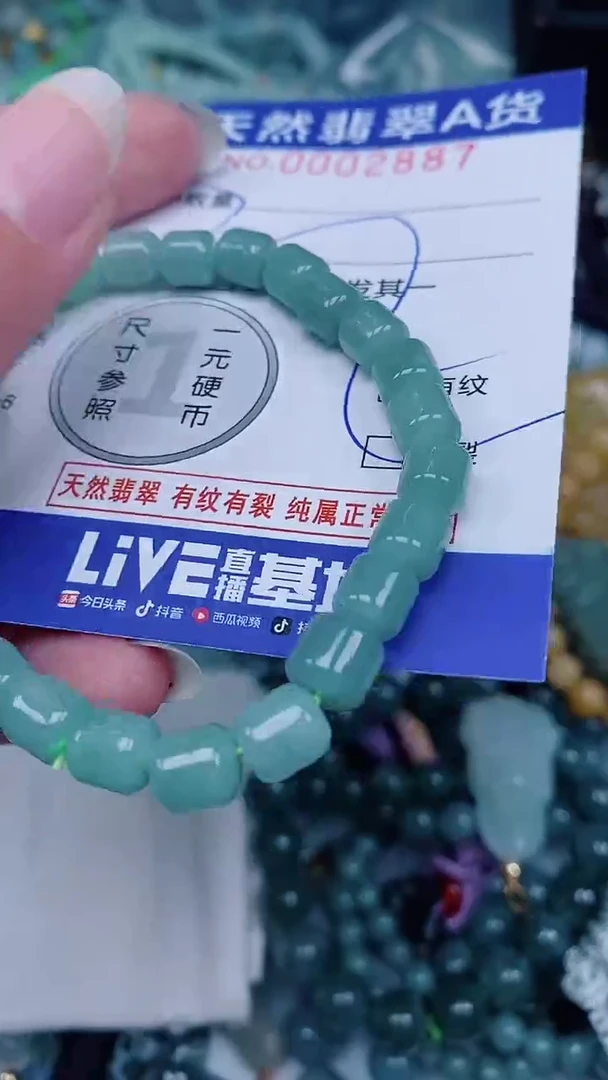 翡翠未镶嵌颈饰00002887