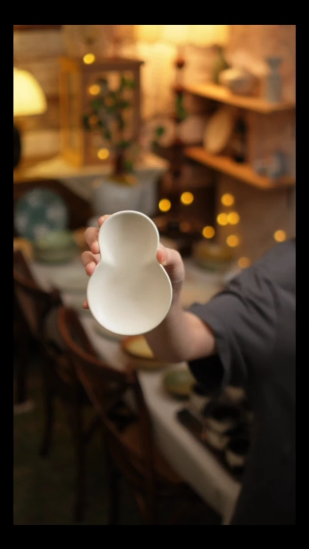 瓷片雾里WUHANDWORK工作室 味碟1个