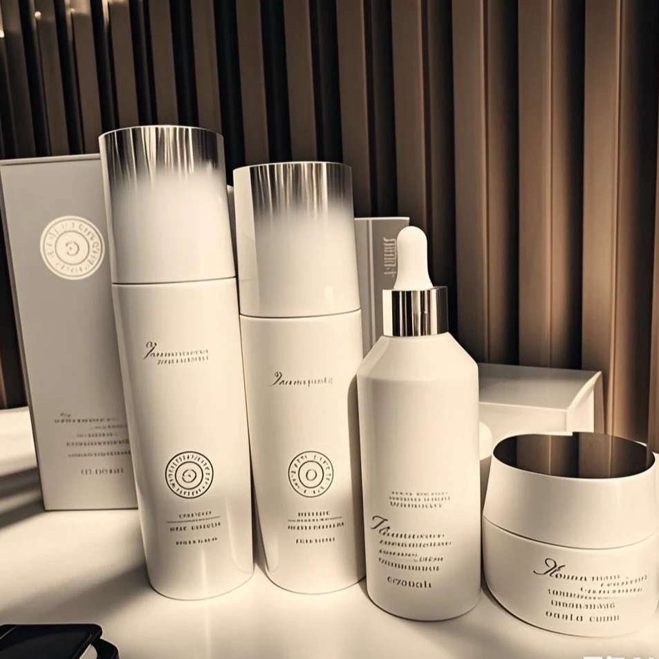 新疆包邮精华乳卓妍秀儿白松露奢养焕颜四件套套装保湿水润