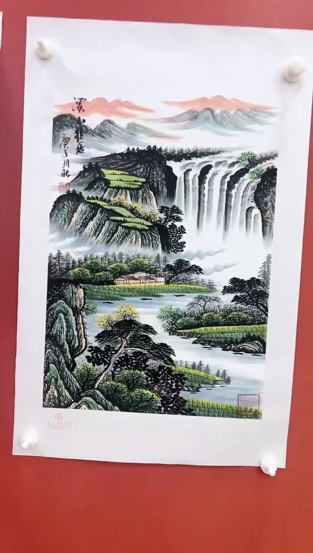 书法王月新国画作品