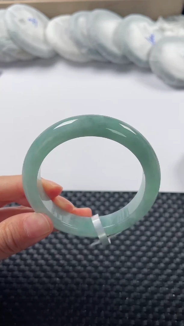 未镶嵌手镯翡翠基地发货H 9764 52+