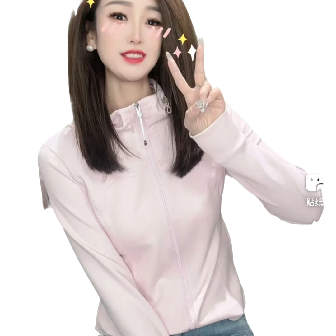 瑶瑶家  春季新款修身百搭连帽彩色卫衣显瘦