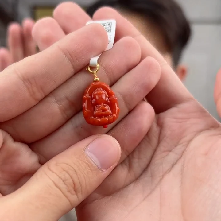 【送福珠宝】保山大水沟老矿料高货无相佛提溜@T07473@多样性发一件