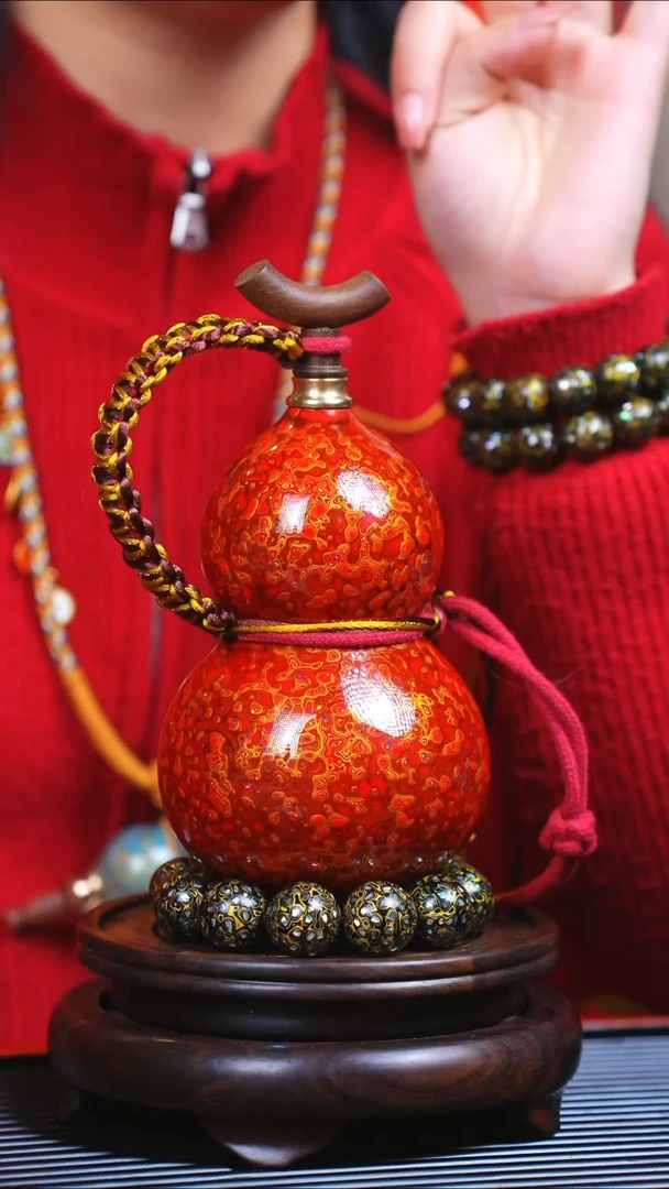 【闪购商品】JH075迎元宵臻选大漆酒葫芦