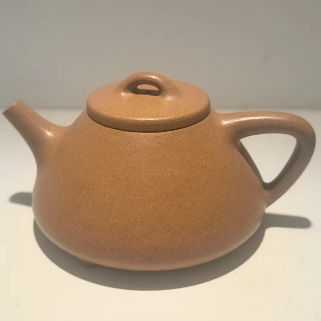 子冶石瓢紫砂壶精美手制原矿黄金段泥茶壶