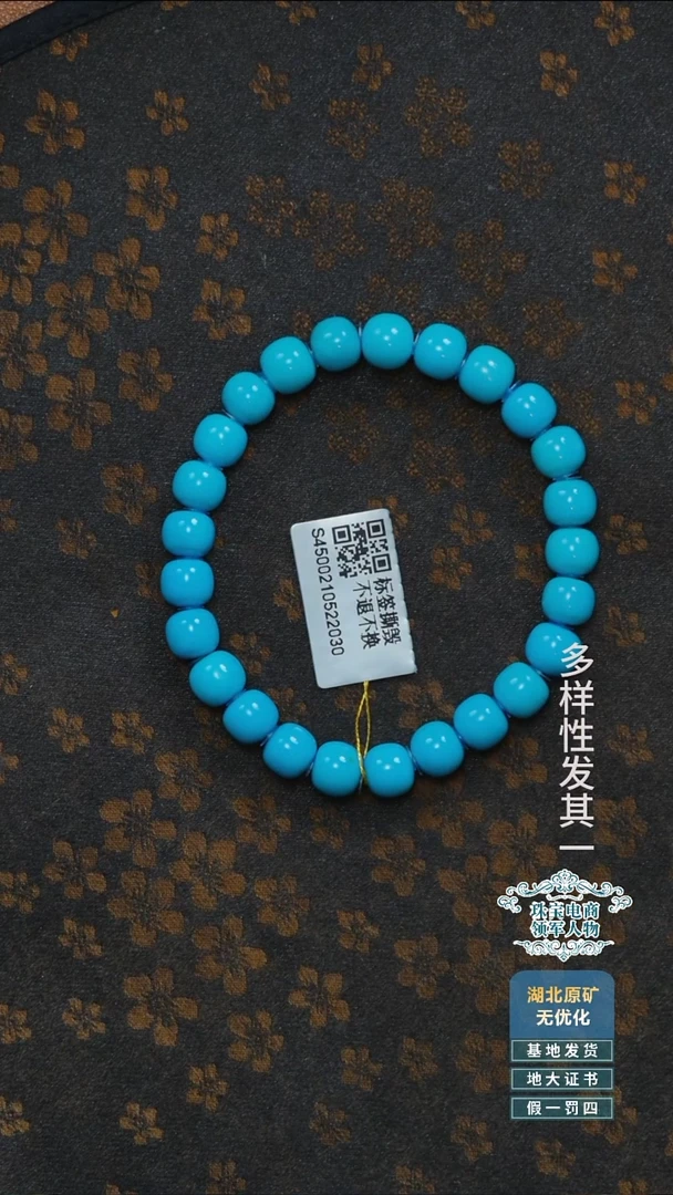 未镶嵌绿松石珠宝奇石A015