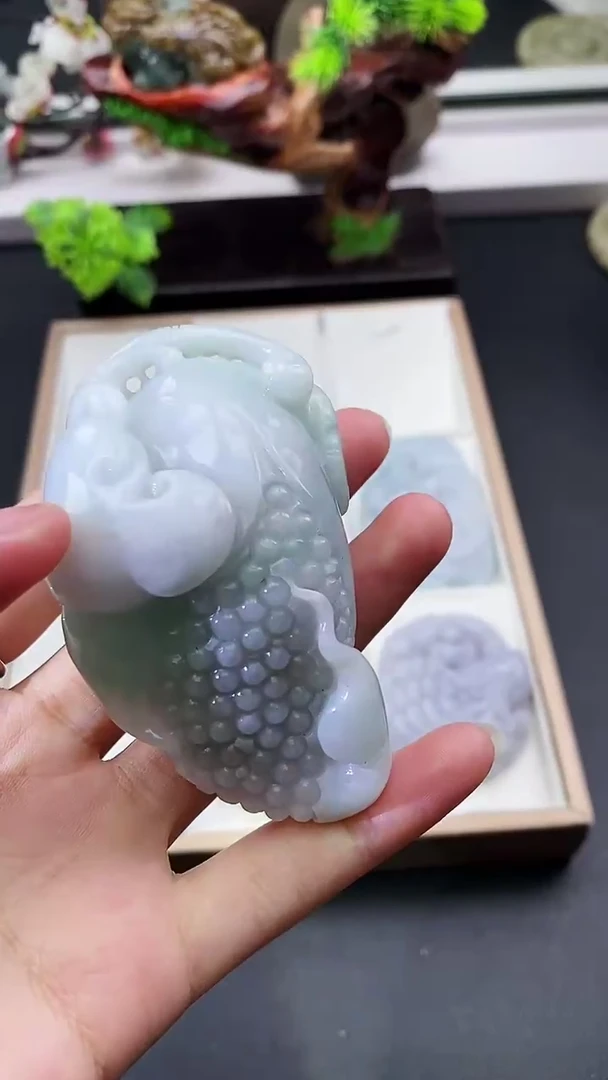 颈饰未镶嵌翡翠天然缅甸A货翡翠