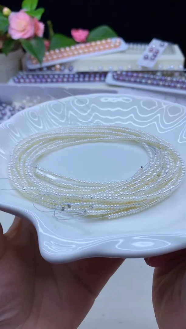 【闪购商品】淡水珍珠颈饰未镶嵌淡水珍珠项链多样性发其一